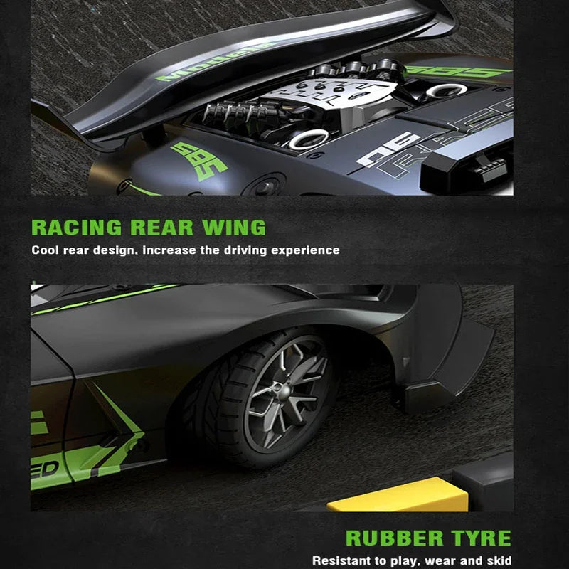 1/18 RC High-Speed Drift Sport Car – Remote Control Racing Vehicle