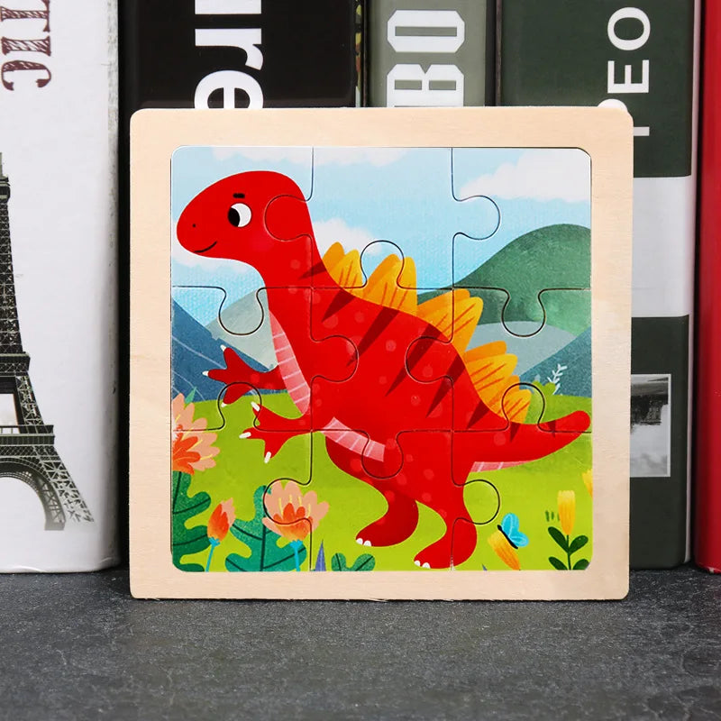 11x11 Wooden Tangram