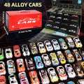 48-Piece Alloy Car Set – Classic Mini Racing Cars for Kids