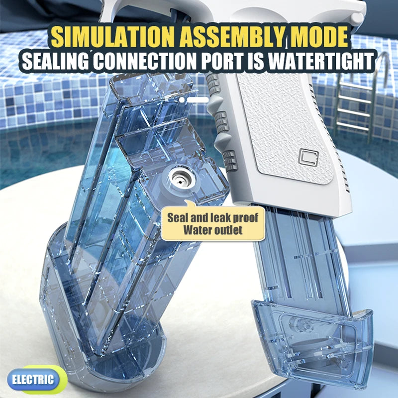 Automatic Electric Water Blaster – Powerful Summer Fun