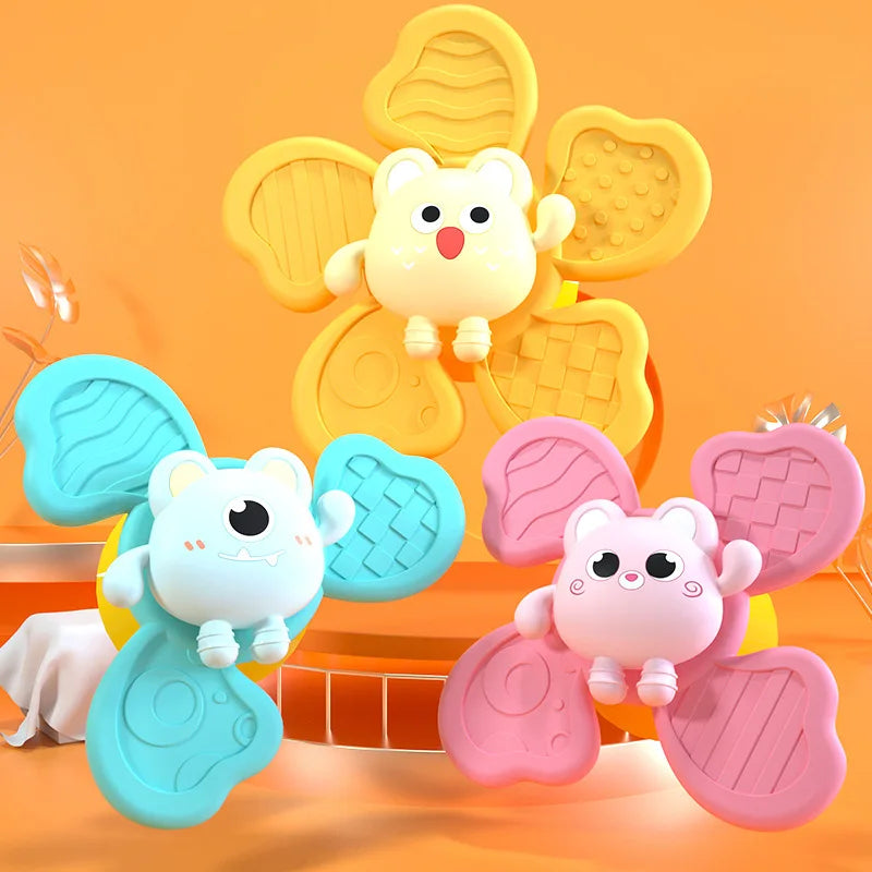 Baby Bath Toy Suction Cup Spinner (1Pc)