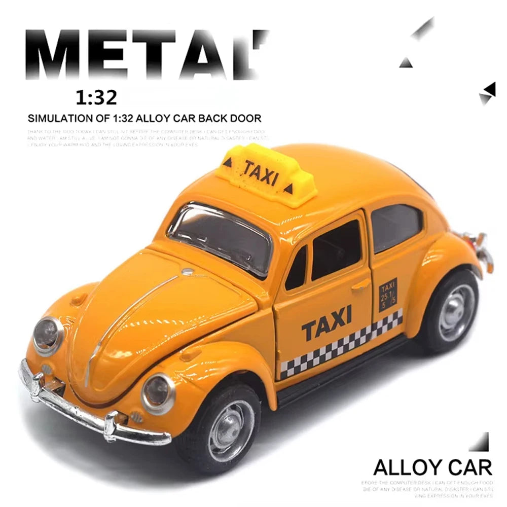 1:32 Vintage Die-Cast Racing Car – Classic Pull-Back Toy for Kids & Collectors