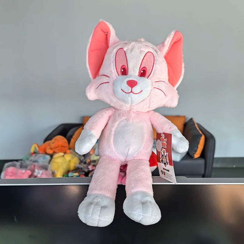 Tom & Jerry Plush Toy – Cute Cartoon Movie Stuffed Animal Doll
