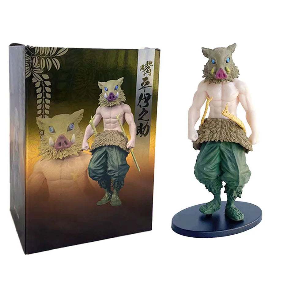 Demon Slayer Kimetsu no Yaiba PVC Action Figure Set – Tanjirou, Zenitsu & Nezuko
