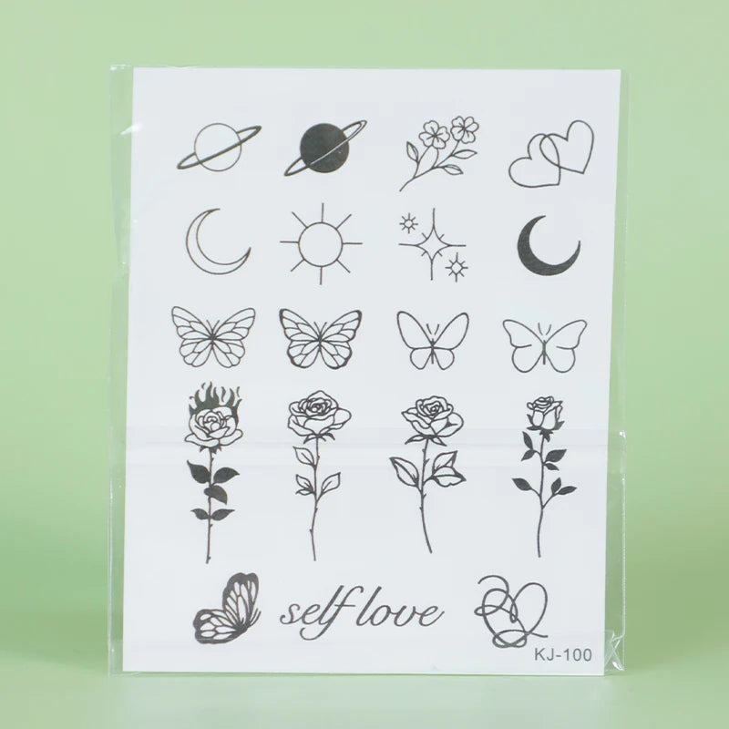 Waterproof Temporary Tattoo Sticker (1Pc)
