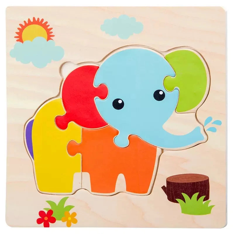 Educational 3D Jigsaw