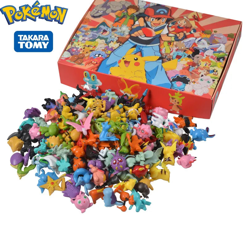 144-Piece Pokémon Pikachu Mini Figure Set
