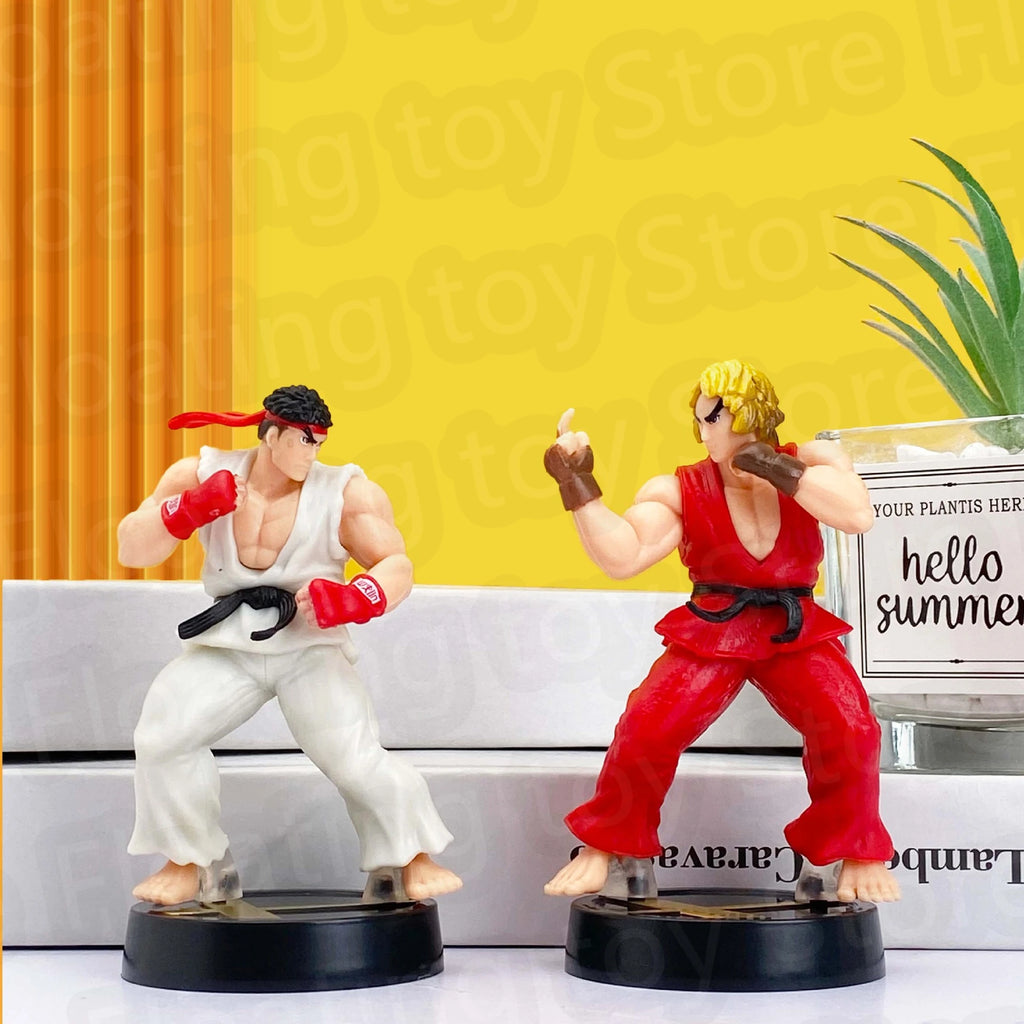 Anime Street Fighter & One Piece Action Figure – PVC Collectible Model Doll