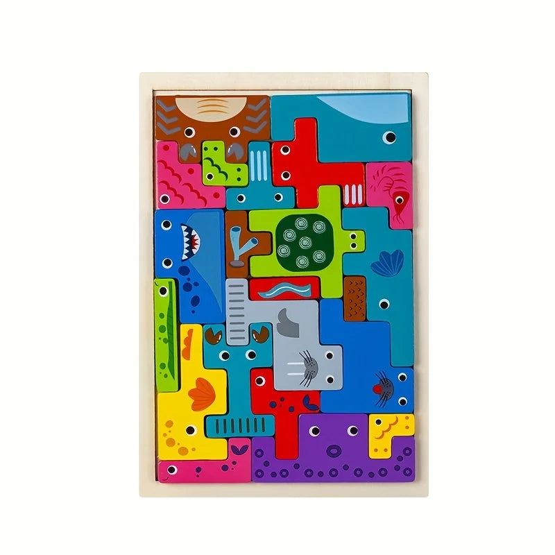 Kids Block Puzzle Set