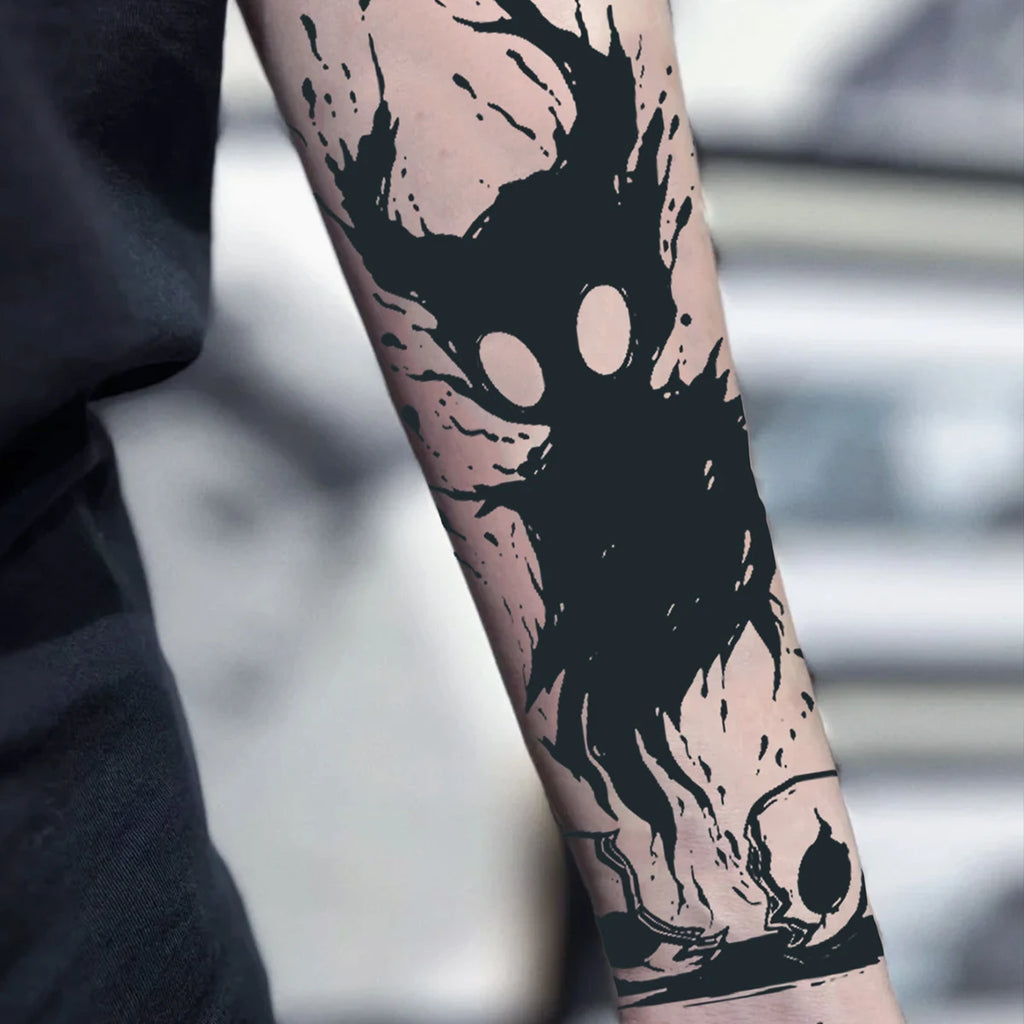 Monster Temporary Tattoo Sticker (1Pc)