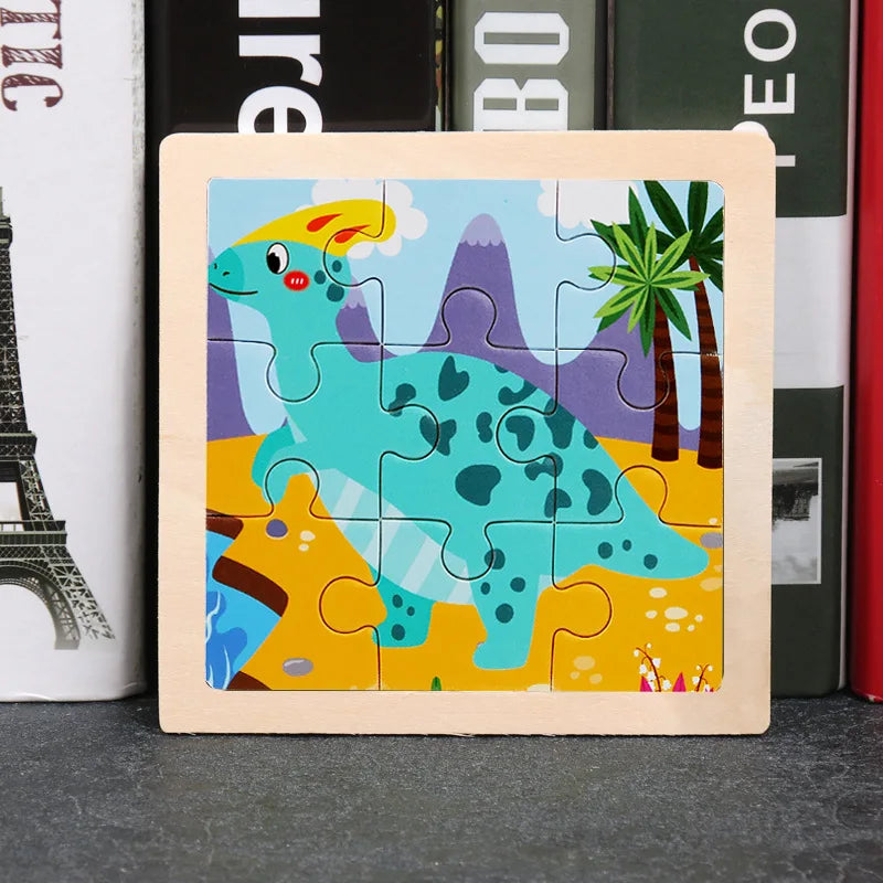 11x11 Wooden Tangram
