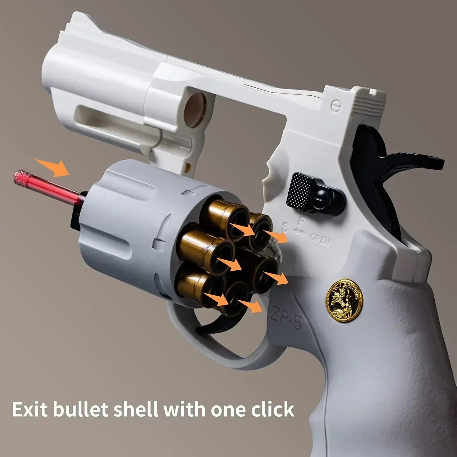 Rotating Soft Dart Toy Blaster