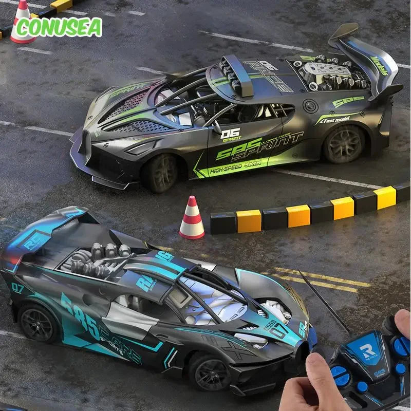 1/18 RC High-Speed Drift Sport Car – Remote Control Racing Vehicle