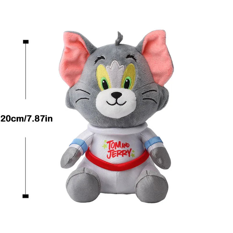 Tom & Jerry Plush Toy – Cute Cartoon Movie Stuffed Animal Doll