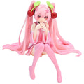 Hatsune Miku Cherry Blossom PVC Anime Figure – Pink Dress