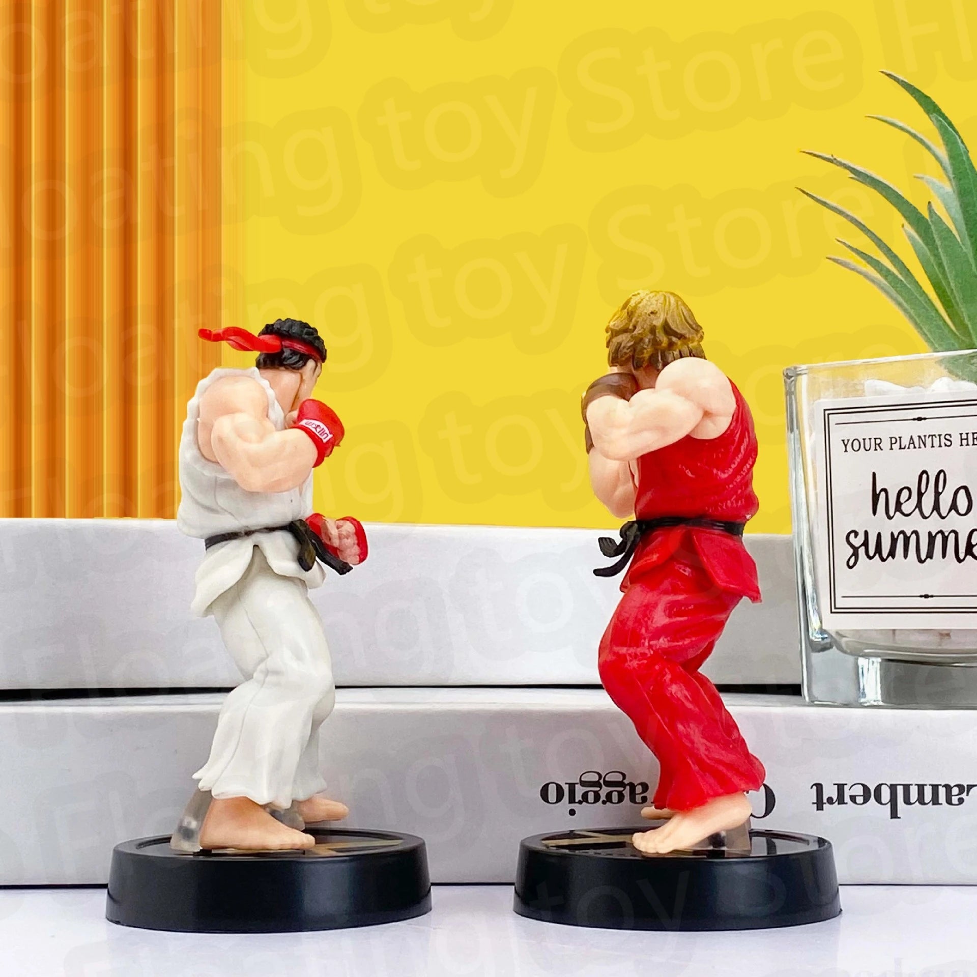 Anime Street Fighter & One Piece Action Figure – PVC Collectible Model Doll