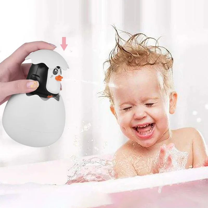 Penguin & Duck Water Spray Bath Toy (1Pc)