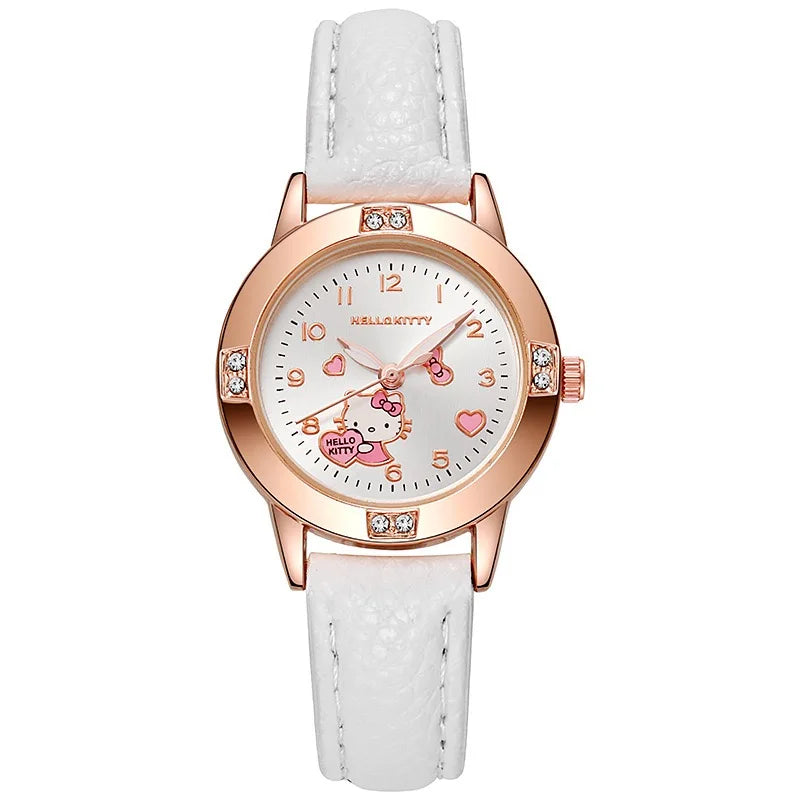 Cute Cartoon Rose Gold Quartz Watch