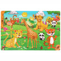 Cartoon Animal & Vehicle Puzzle