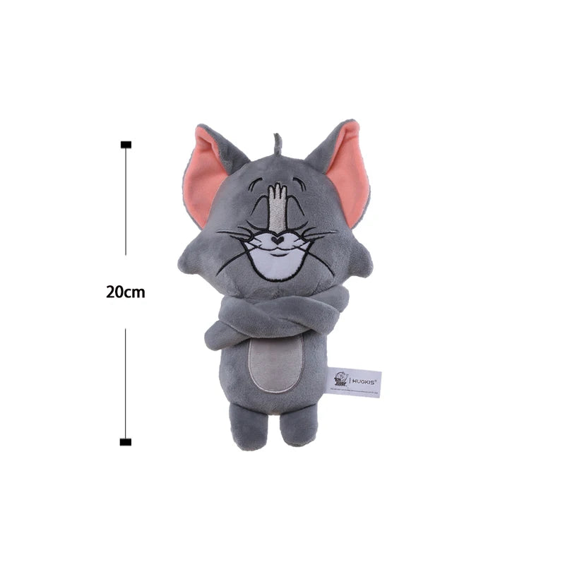 Tom & Jerry Plush Toy – Cute Cartoon Movie Stuffed Animal Doll