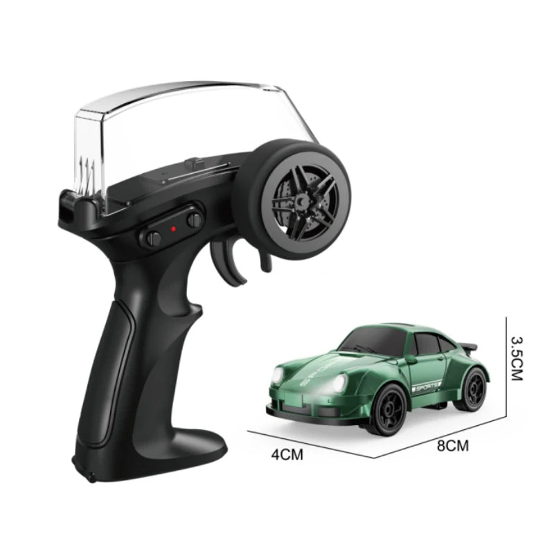 1:64 Mini RC Drift Car – Desktop High-Speed Racing Car 2.4G
