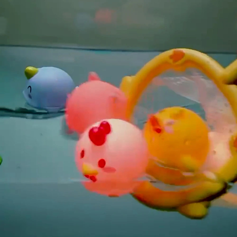 LED Light-Up Luminous Animal Bath Toy (1Pc)