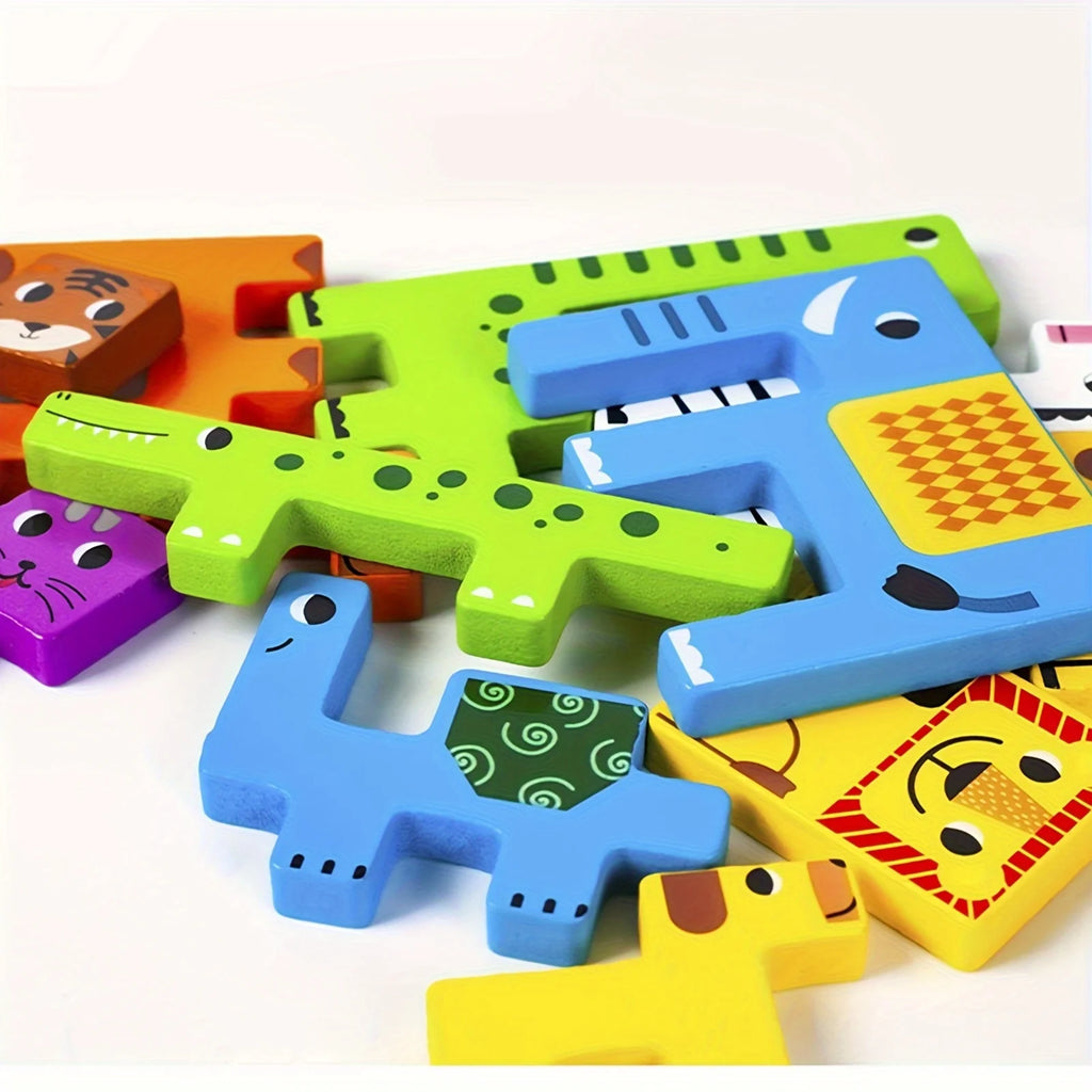 Kids Block Puzzle Set