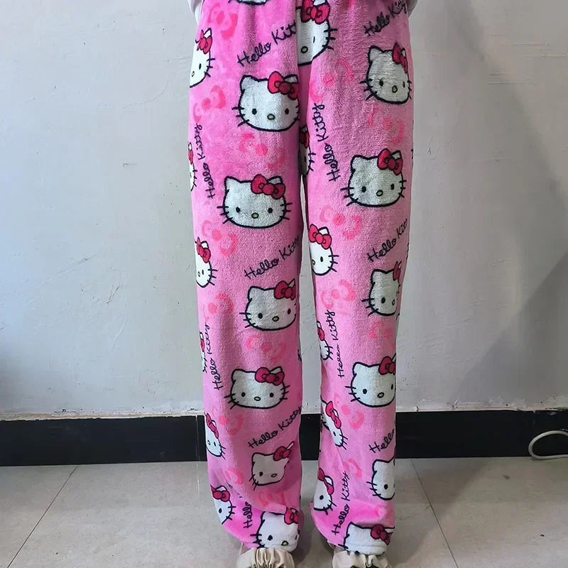Hello Kitty Fleece Pajama Pants
