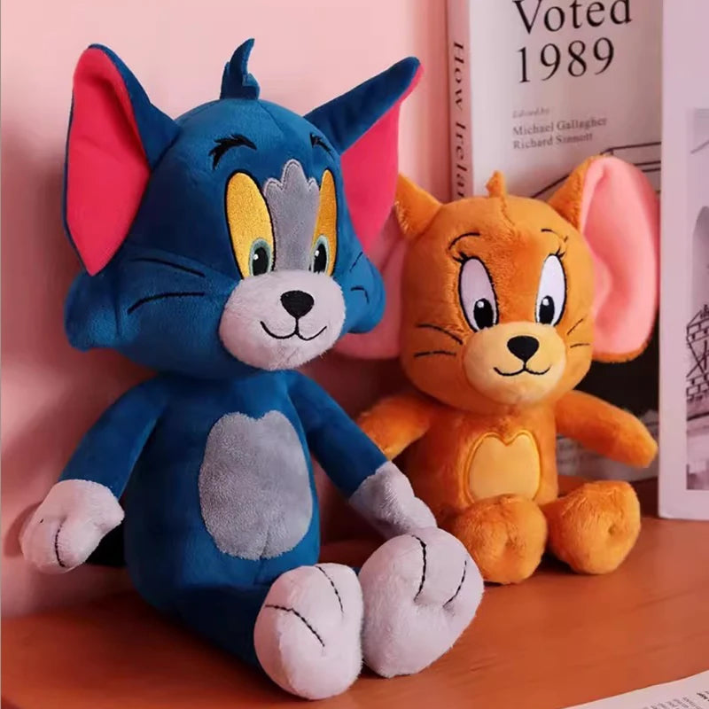 Tom & Jerry Plush Toy – Cute Cartoon Movie Stuffed Animal Doll