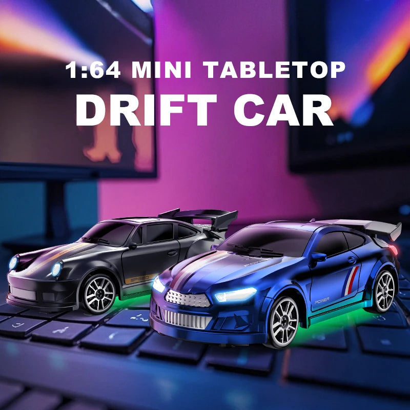 1/64 Scale Drift RC Car – 2.4GHz Mini Racing Vehicle