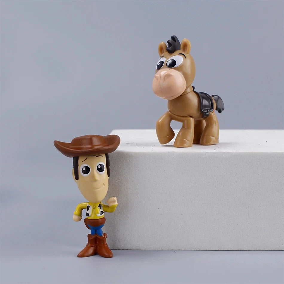 8-Piece Toy Story Action Figure Set – Anime & Cartoon Collectible Dolls