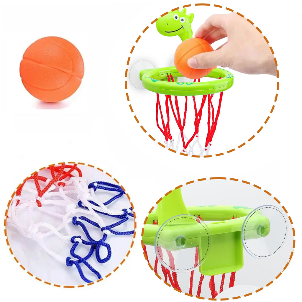 Baby Bath Toy Basketball Set for Kids (1 Set)