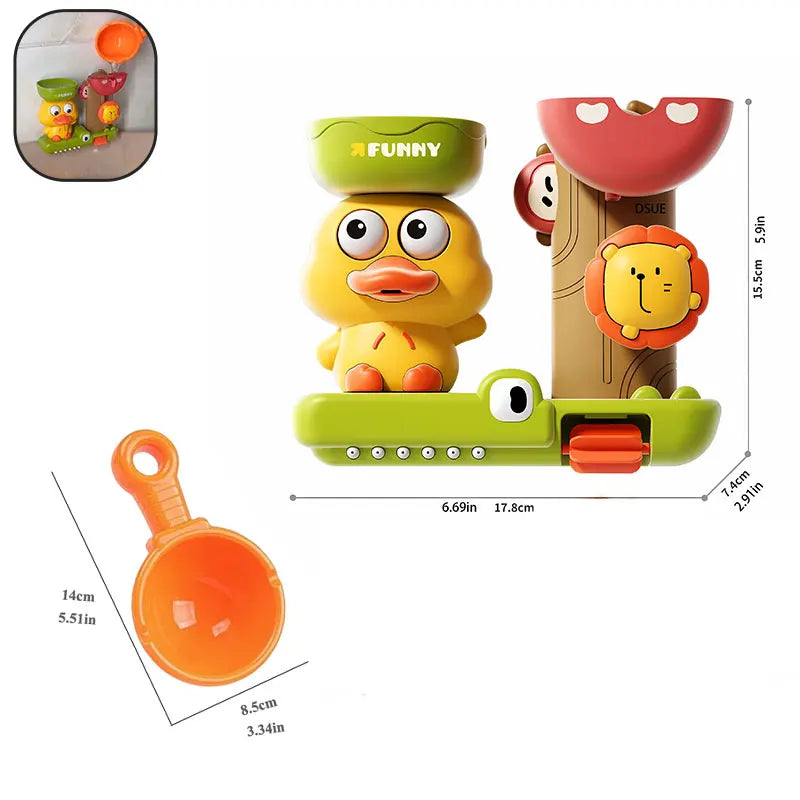 Baby Bath Toy Waterwheel Set (1Pc)
