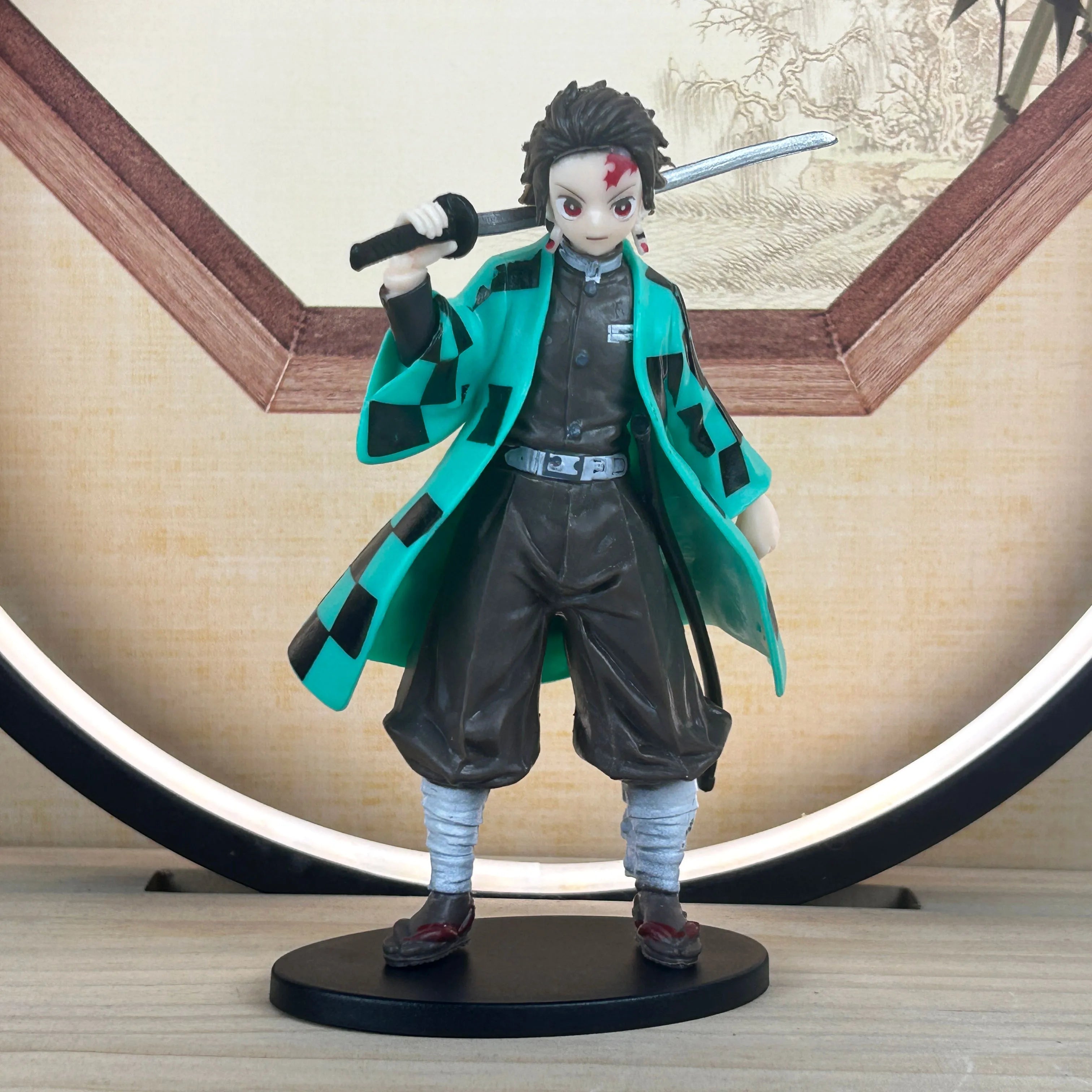 Demon Slayer Kimetsu no Yaiba Action Figure Set – Tanjiro, Nezuko, Zenitsu & Inosuke