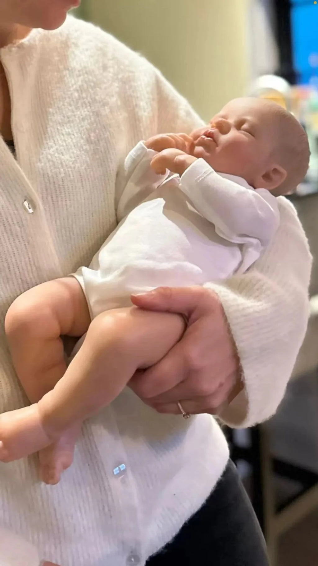 50CM Realistic Bebe Reborn Doll – Handmade LouLou Silicone & Vinyl Baby Doll for Girls