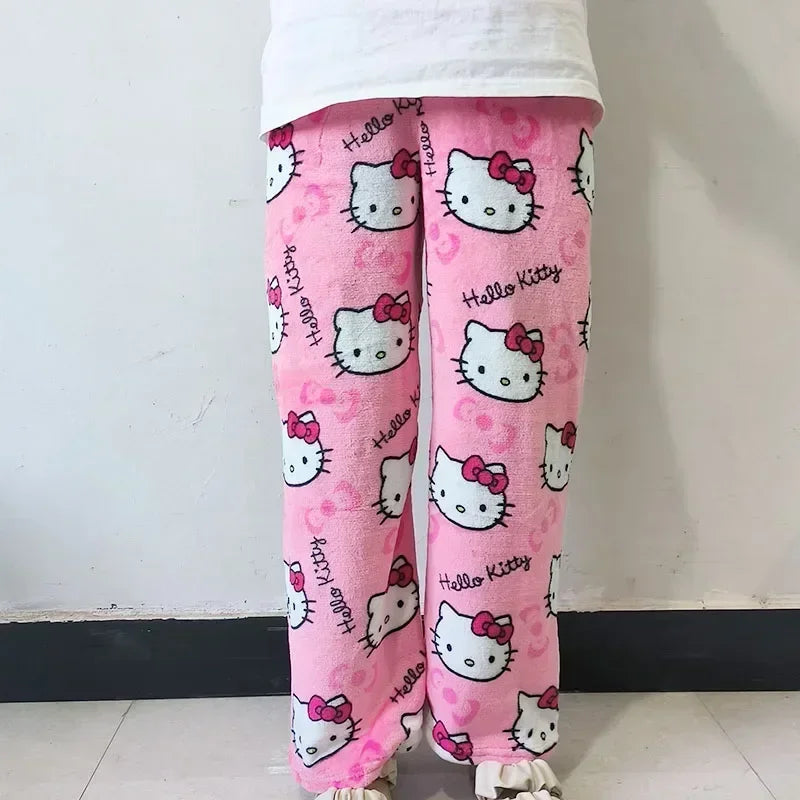 Hello Kitty Fleece Pajama Pants