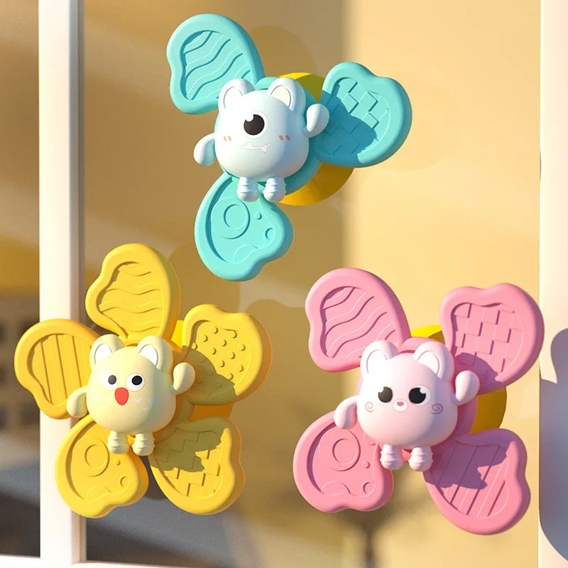 Baby Bath Toy Suction Cup Spinner (1Pc)