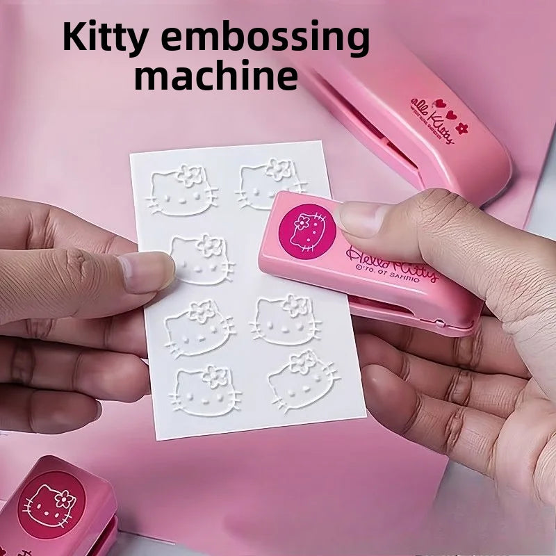 Hello Kitty Metal Embosser Stamp