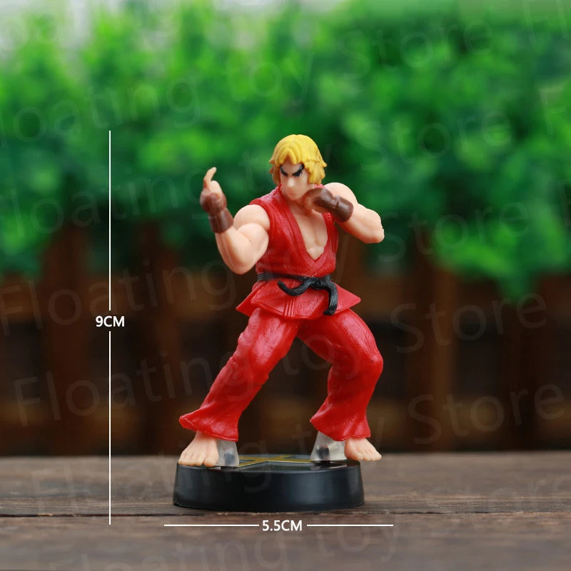 Anime Street Fighter & One Piece Action Figure – PVC Collectible Model Doll