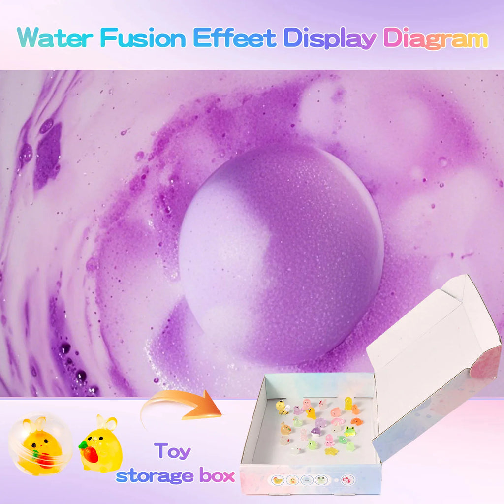 24-Pack Kids Surprise Bath Bombs