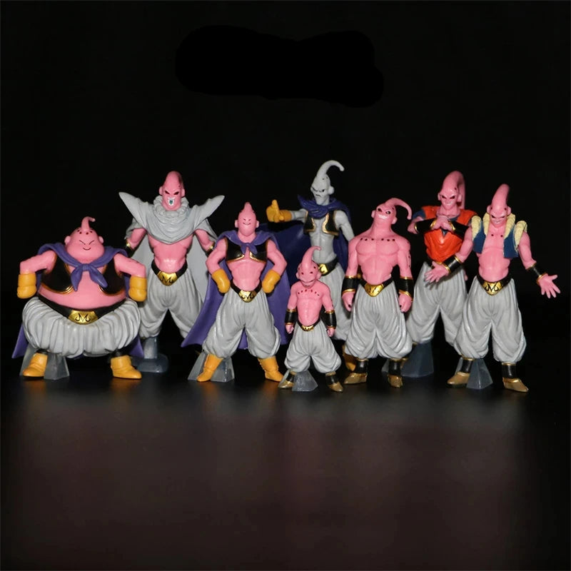Dragon Ball Z Majin Buu 8-Piece PVC Action Figure Set