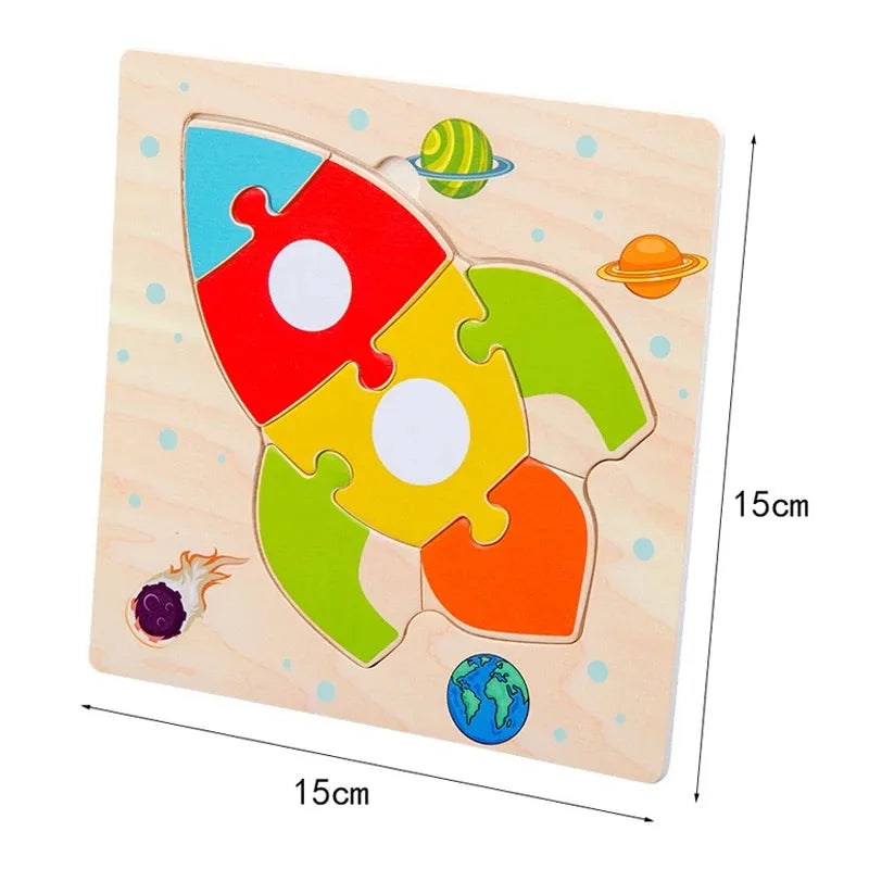 Educational 3D Jigsaw