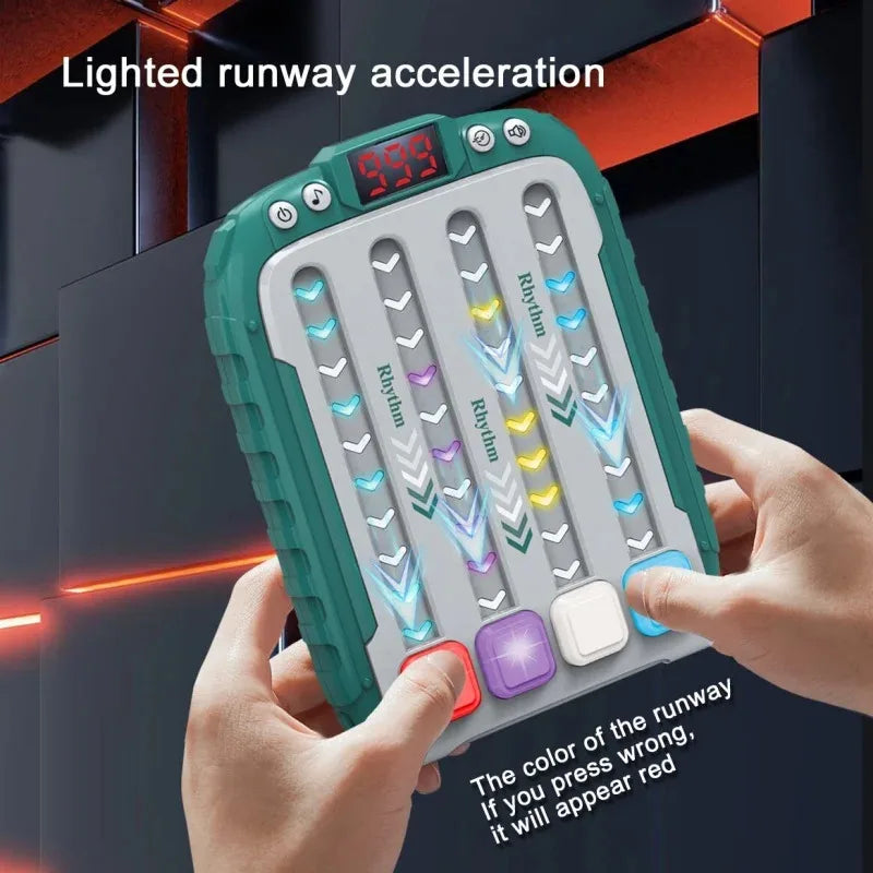 Light-Up Push Game