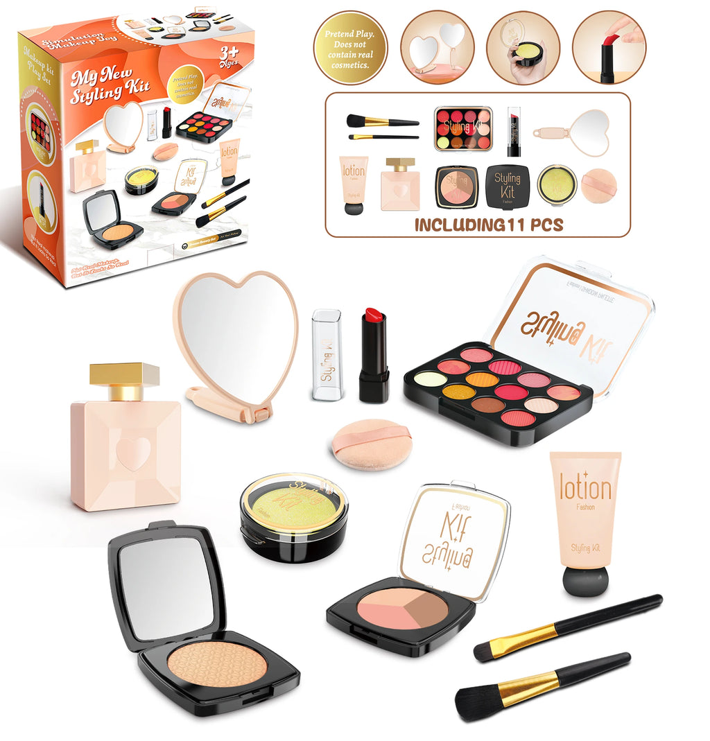 Play Makeup Toys – Simulated Cosmetics Set for Girls