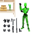 13-Joint Movable Articulated Figure – DIY 3D Action Dummy