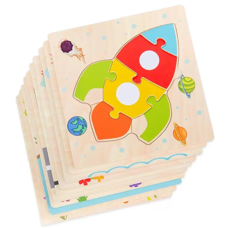 Educational 3D Jigsaw