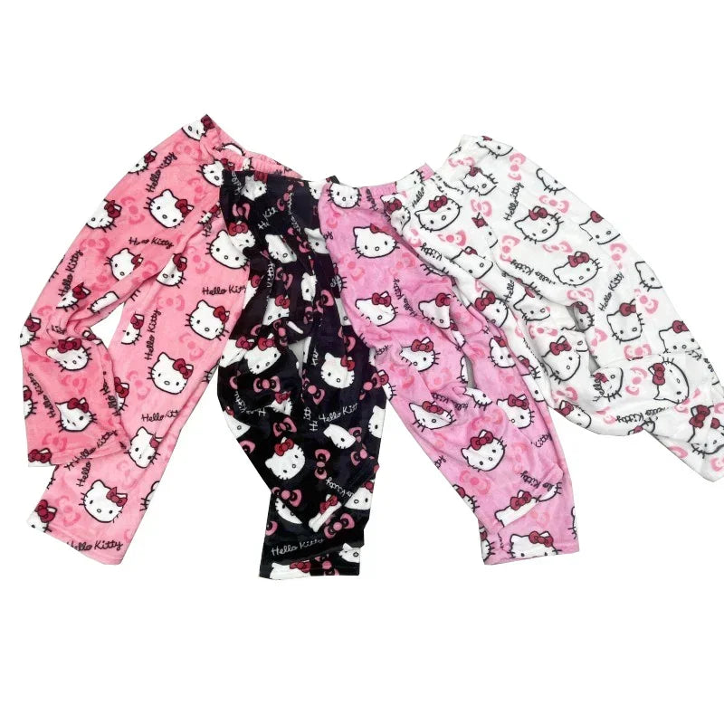 Hello Kitty Plush Pajama Pants