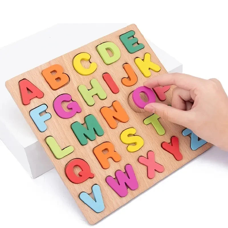 Alphabet & Number Puzzle