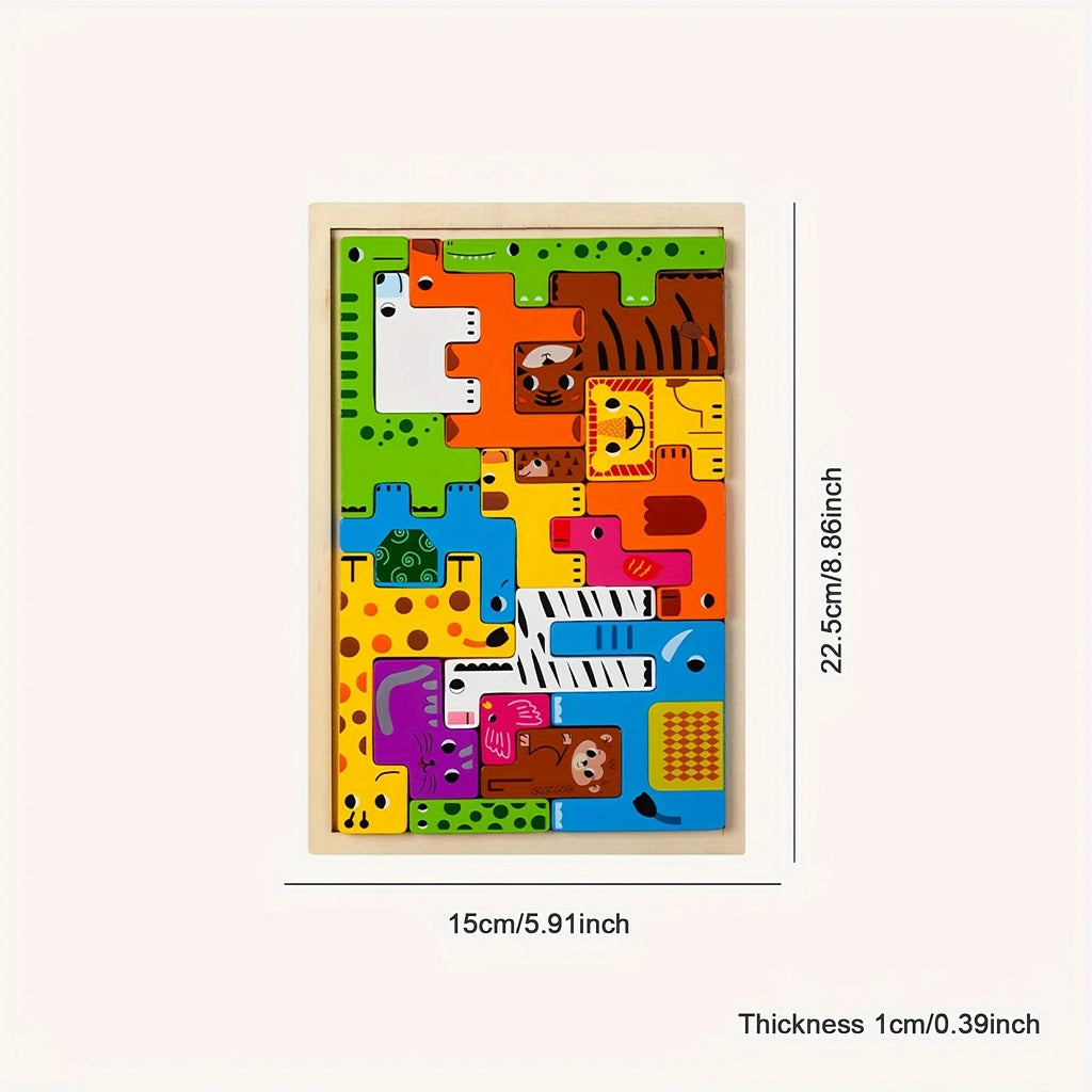 Kids Block Puzzle Set