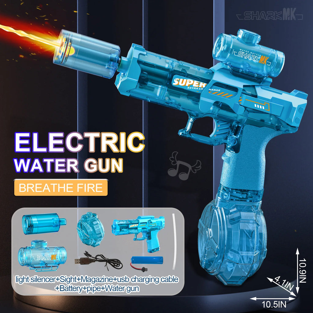 Electric Water Blaster with Light Effects